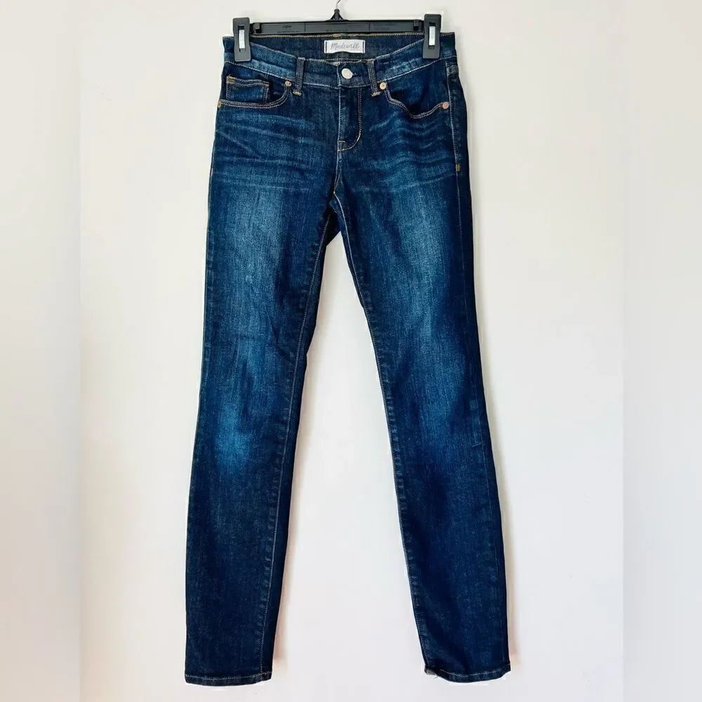 MADEWELL SIZE 24 DARK WASH JEANS